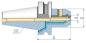 Preview: Spannfutter Weldon DIN 6359 mit Kühlk. SK50 JIS B 6339 (MAS-BT) AD/Bx12x80