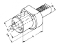 Preview: E2 Bohrstangenhalter D 20x16x50