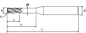 Preview: M501-0,8R0,08x8 MG10