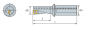 Preview: Multi Turn Drehhalter MT16R-1.5D für QCGT/QCMT080304..