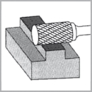 HM-Frässtift ZYA 0  S6 10x65