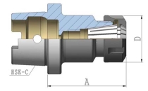 Spannzangenfutter ER HSK 40Cx75xER32