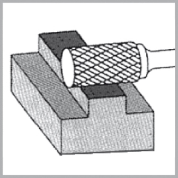 HM-Frässtift ZYA 3  S8 16X70