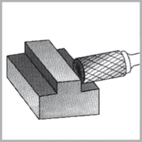 HM-Frässtift ZYA-S2 S6 8X65