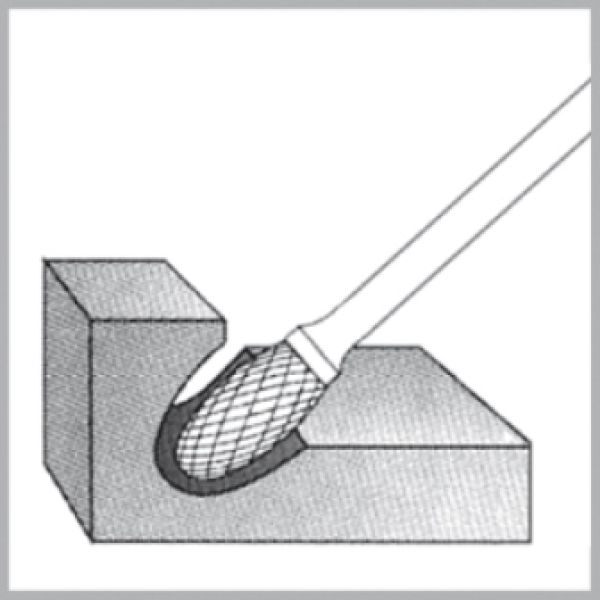 HM-Frässtift TRE 4  S3    3X38