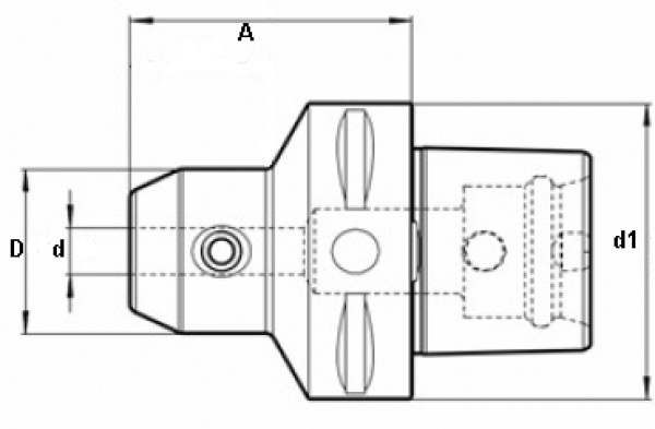 Spannfutter Weldon PK C63x18x65