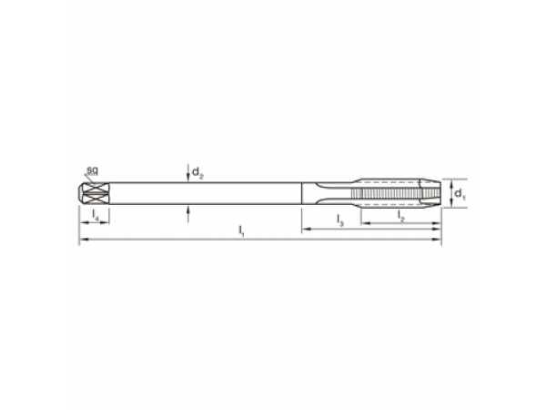 HSSE blank GWB DIN376 Metrisch M22 Typ Gun N