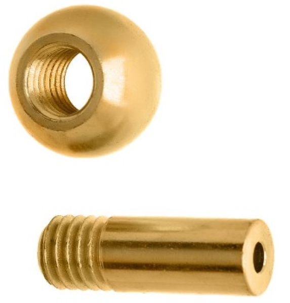 Brass Ball KD 8 Kugel  Ø 8 mm Gewinde M4